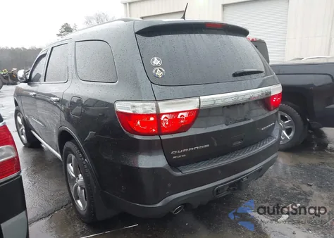 2012 Dodge Durango Citadel из США, поврежденный, VIN 1C4SDJET4CC322925